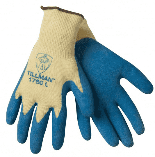 Tillman Latex Dipped String Knit Glove